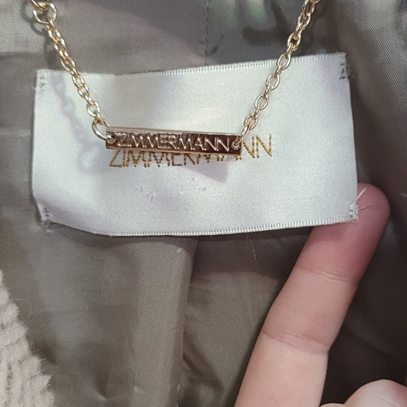 Zimmermann Wool Blend Coat au size 0/ us size 4 - Picture 5 of 10